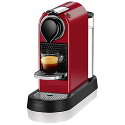 Nespresso CitiZ Coffee Machine by KRUPS, Cherry Red